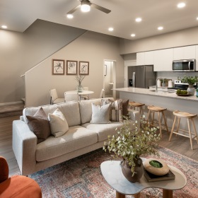 Two Bedroom Kitchen & Living area  Two Bedroom Kitchen & Living area